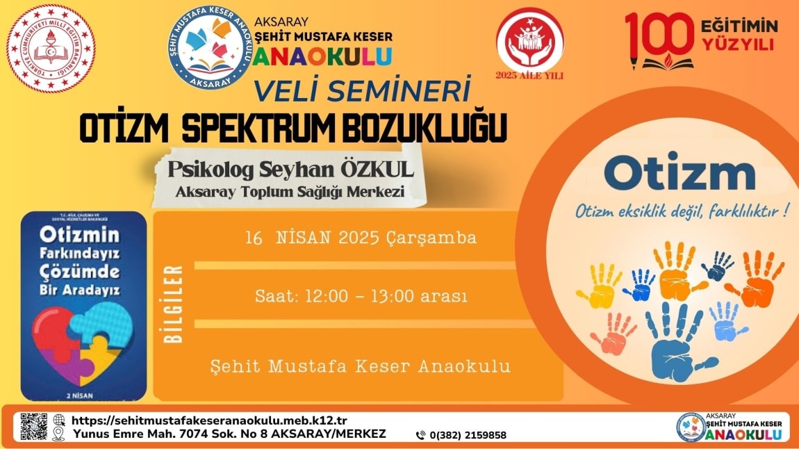 Veli Semineri: OTİZM 